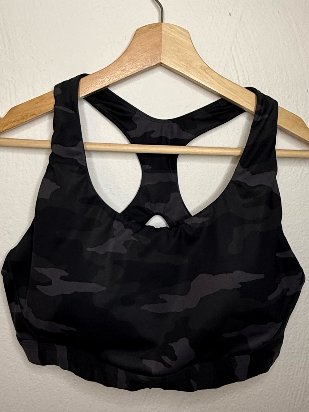 Athleta The Ultimate Bra in Black Camo
